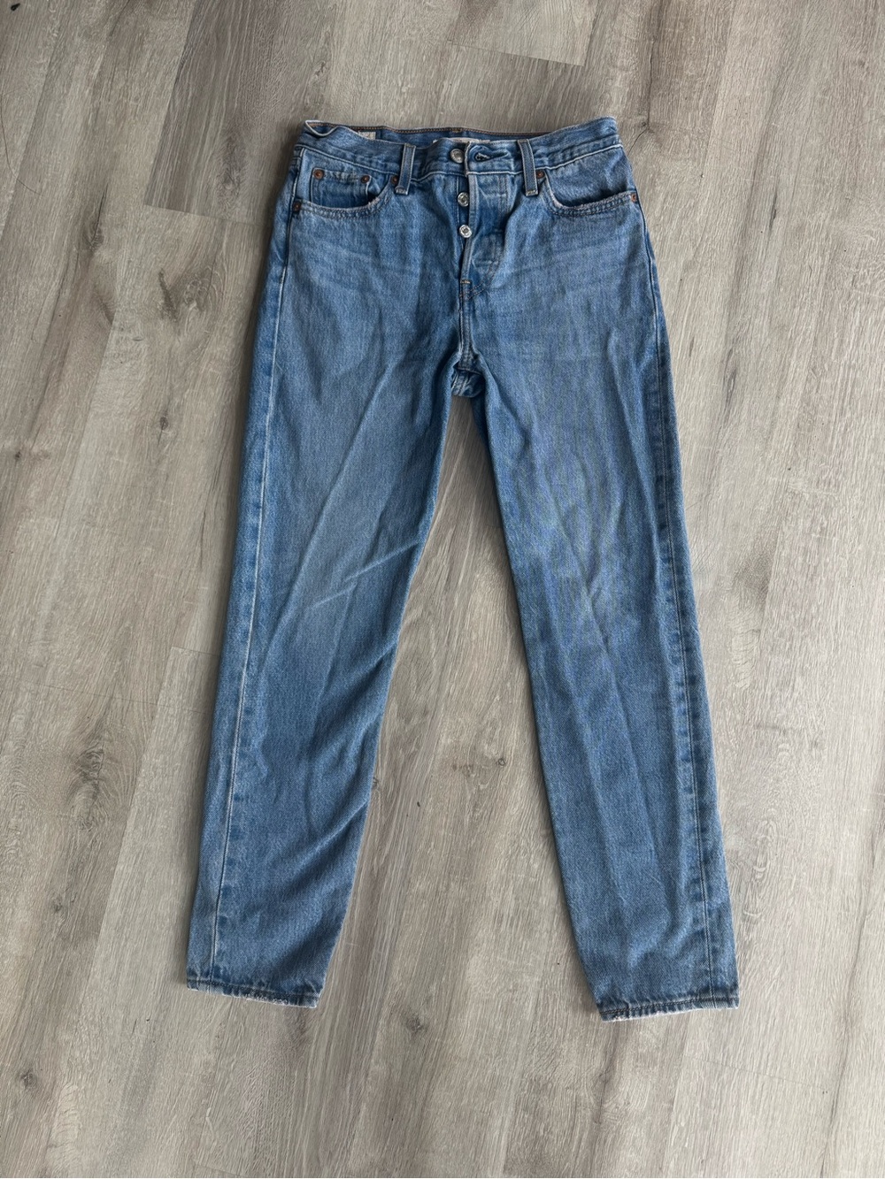 Levi's Classic Blue Straight-Leg Women's Jeans